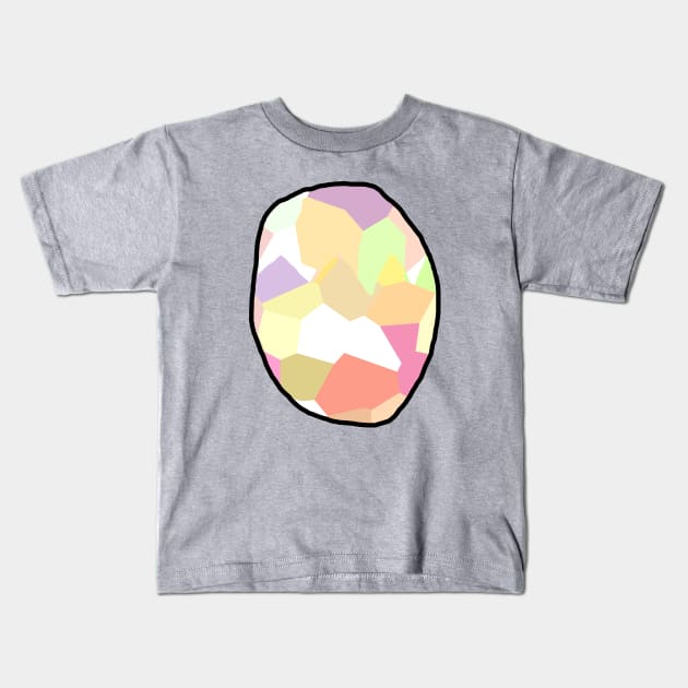 Candy Easter Egg Kids T-Shirt by ellenhenryart